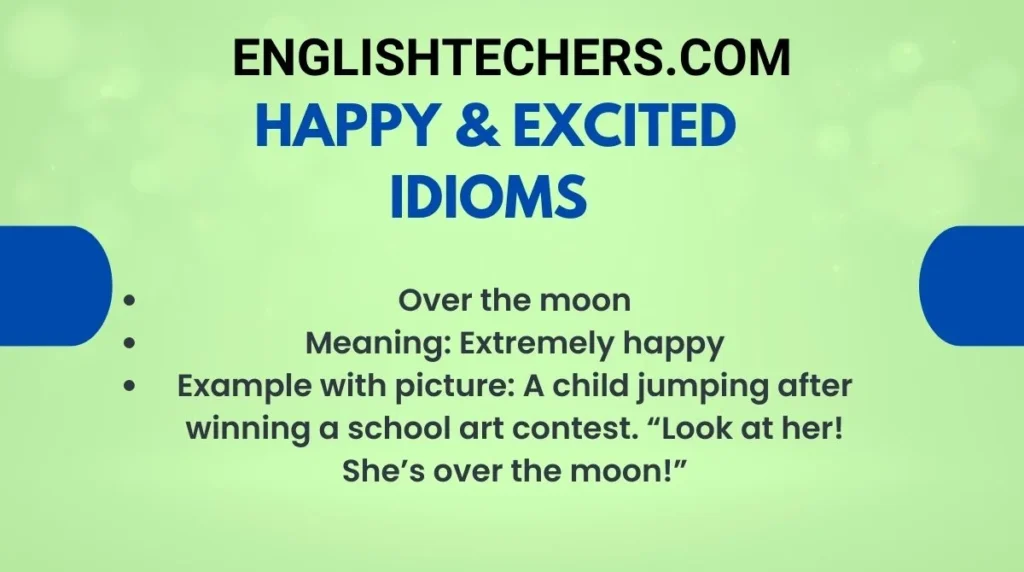 Happy & Excited Idioms