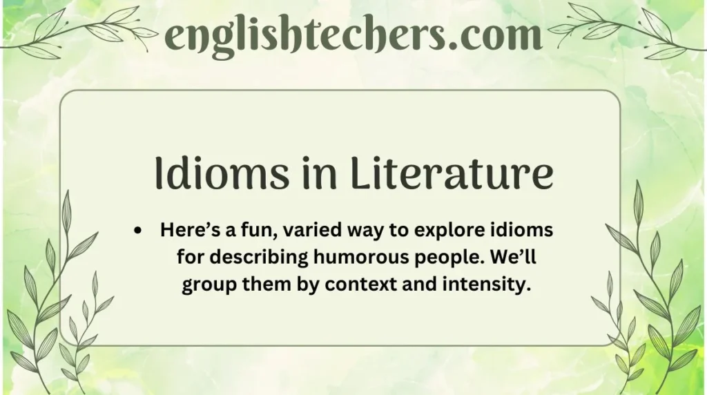 Idioms in Literature