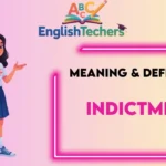 Indictment Meaning Definition
