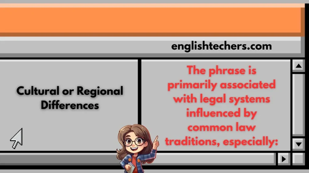 Cultural or Regional Differences