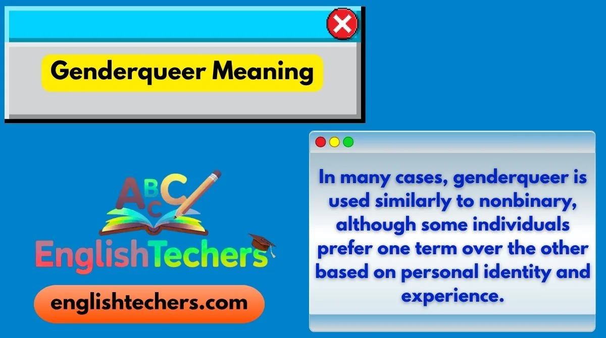 Genderqueer Meaning