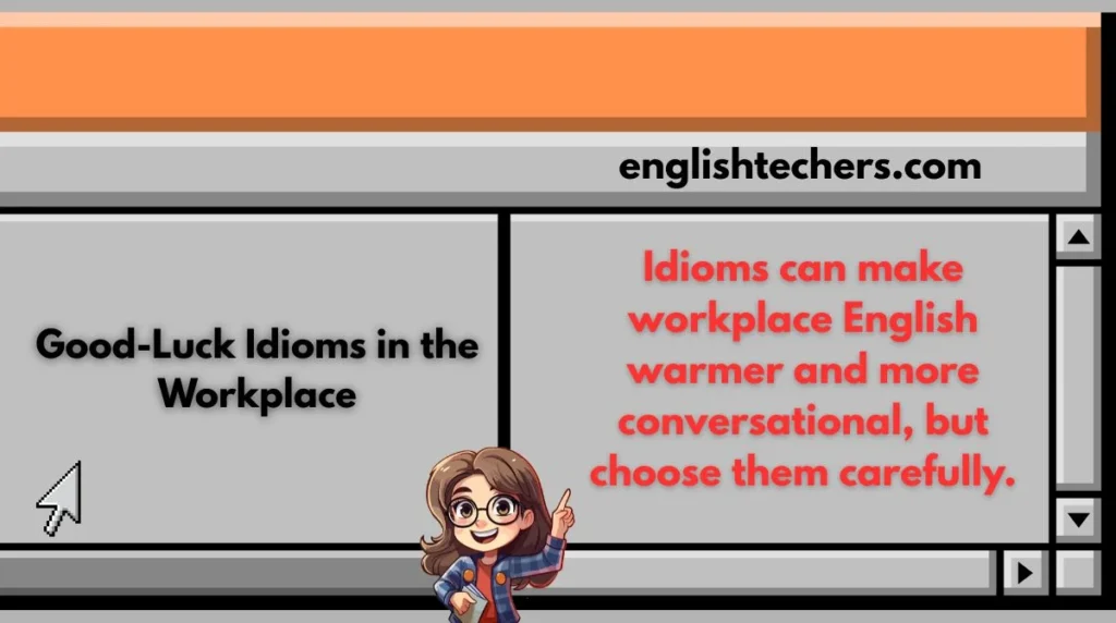 Good-Luck Idioms in the Workplace