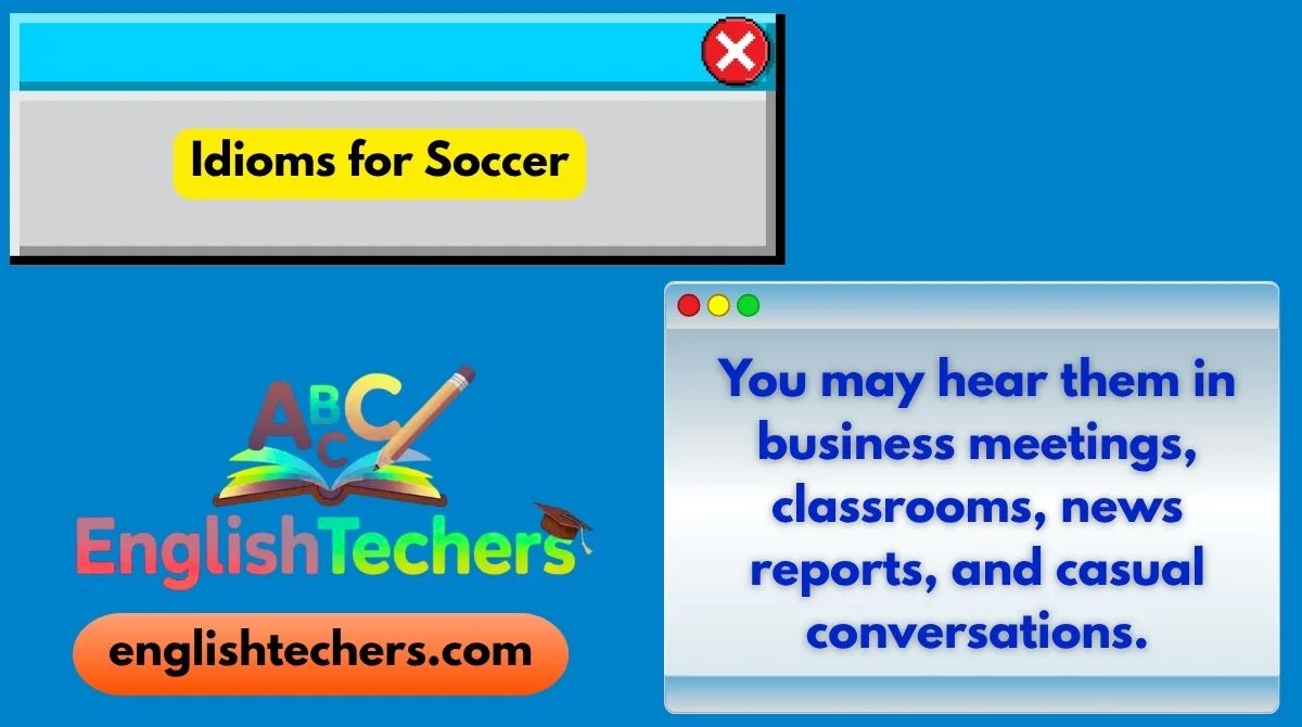 Idioms for Soccer