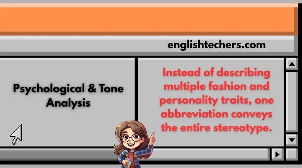 Psychological & Tone Analysis