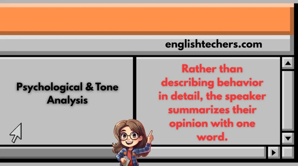 Psychological & Tone Analysis