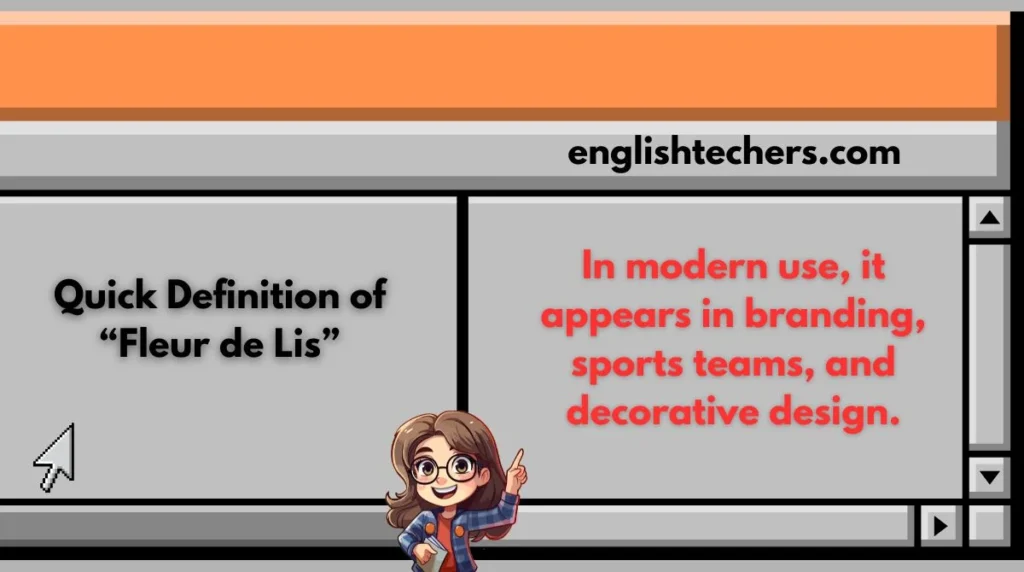 Quick Definition of “Fleur de Lis”