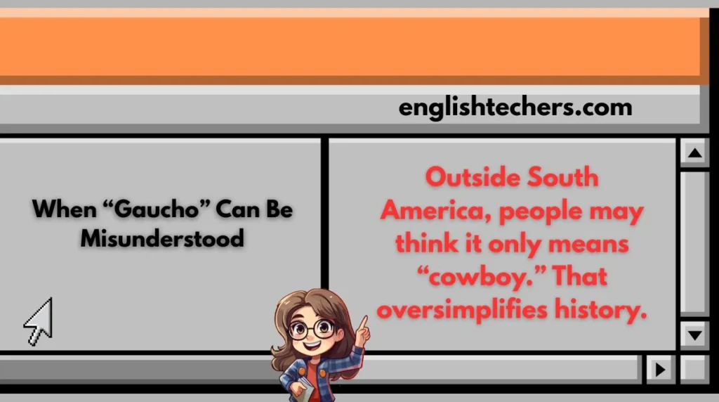 When “Gaucho” Can Be Misunderstood