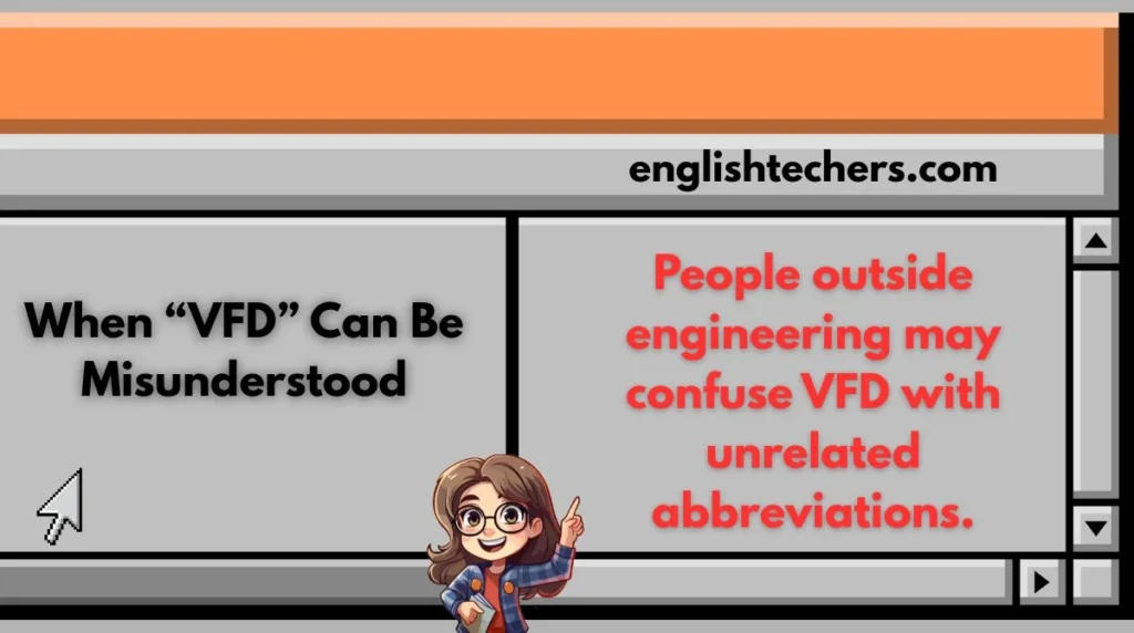 When “VFD” Can Be Misunderstood