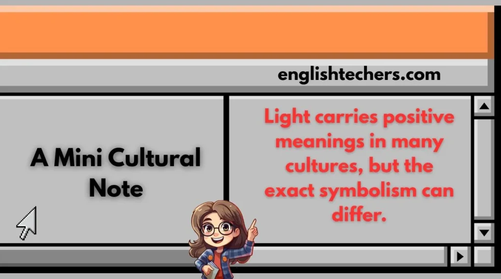A Mini Cultural Note