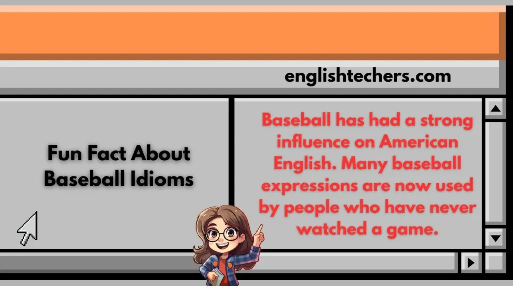 Fun Fact About Baseball Idioms