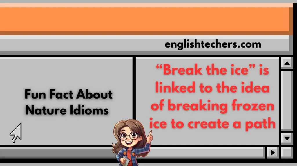 Fun Fact About Nature Idioms