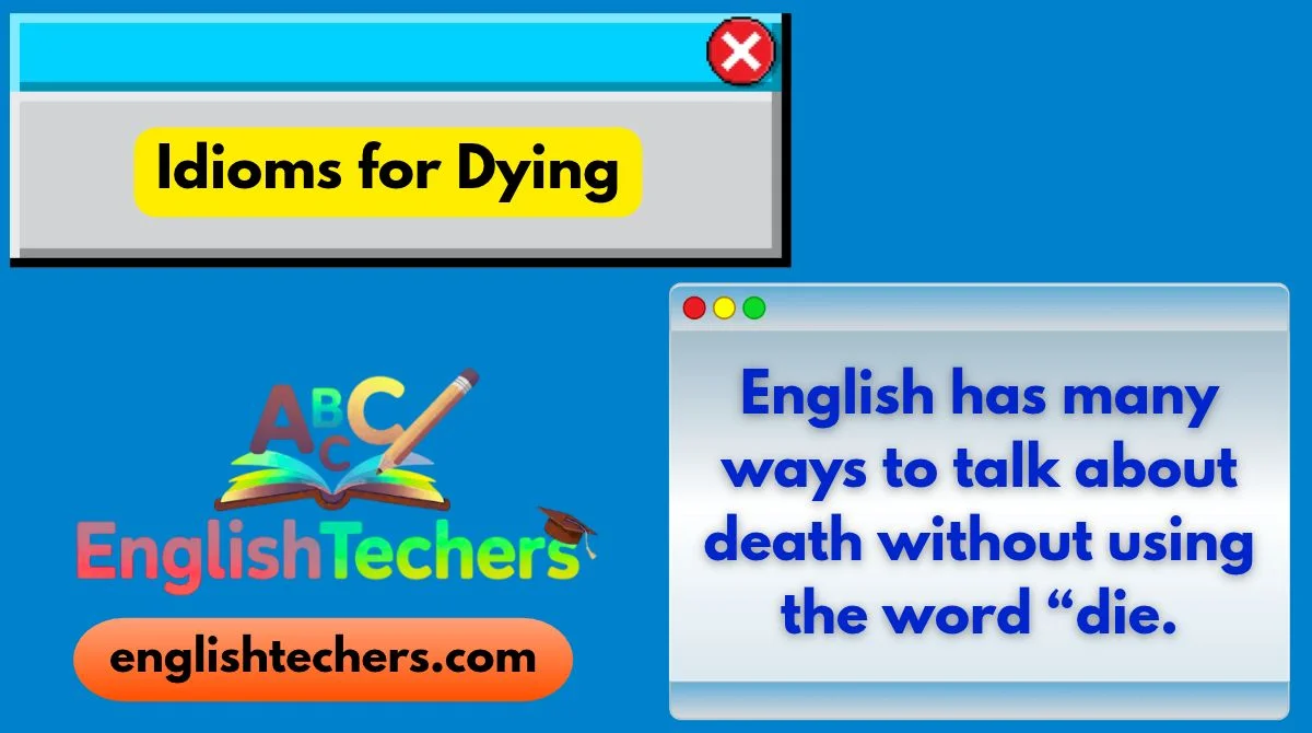 Idioms for Dying