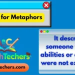 Idioms for Metaphors