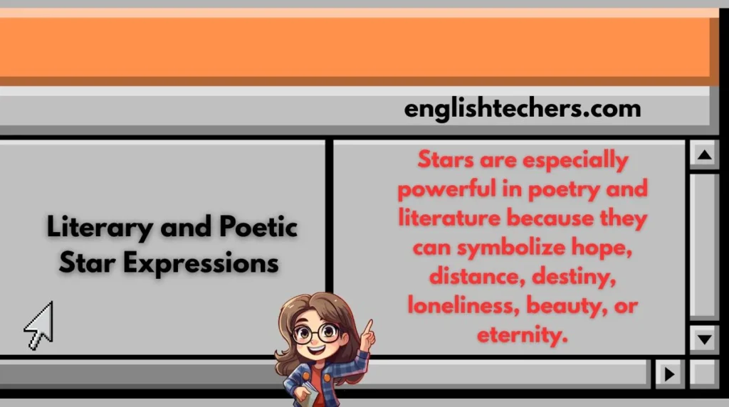 Literary and Poetic Star Expressions